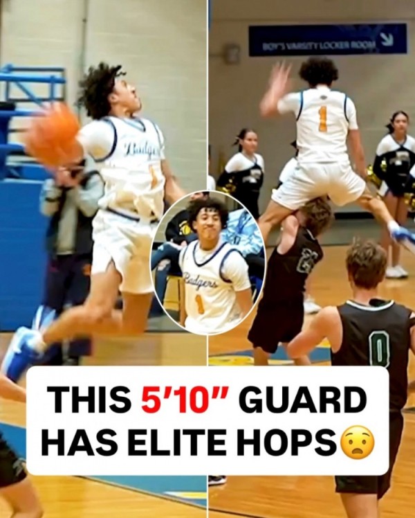 加州大学178cm球员弹跳惊人 实战大风车+单臂360度燃爆全场！